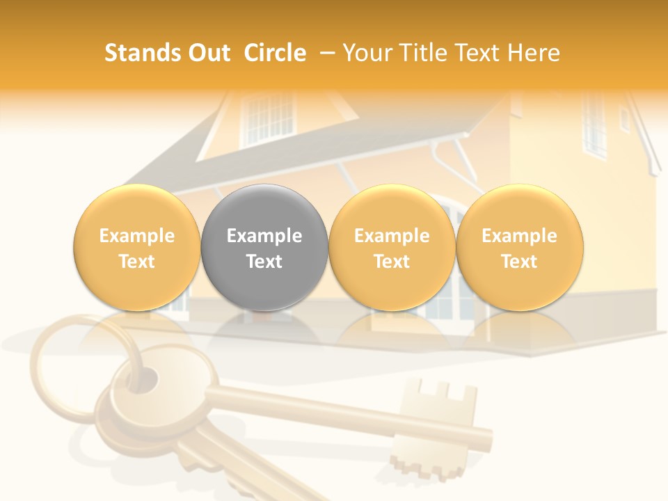 Key Home Buy PowerPoint Template