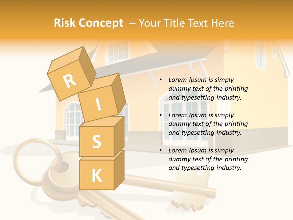 Key Home Buy PowerPoint Template