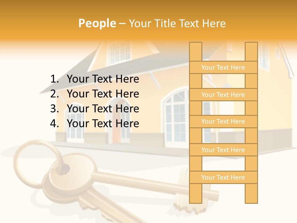 Key Home Buy PowerPoint Template