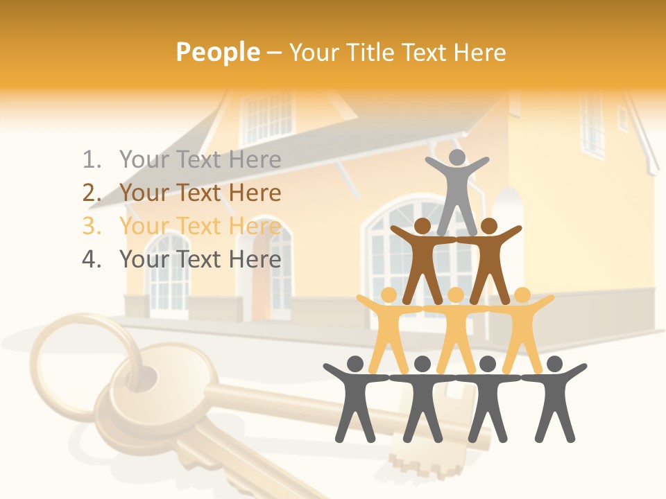 Key Home Buy PowerPoint Template