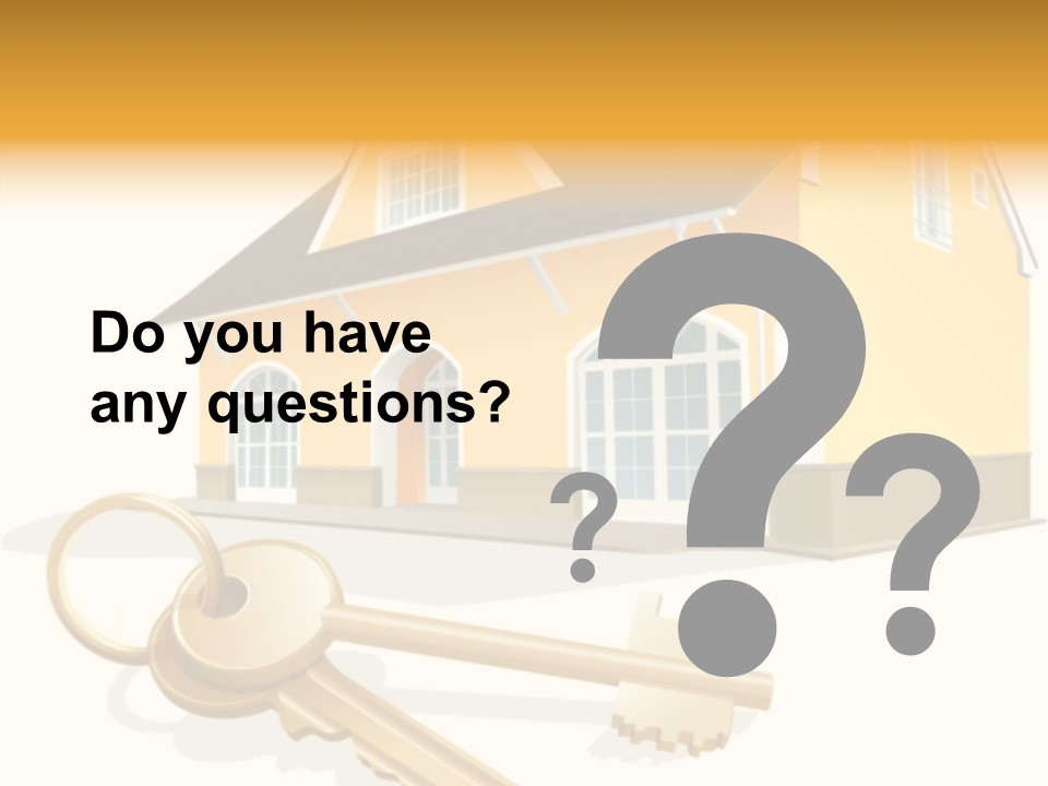 Key Home Buy PowerPoint Template