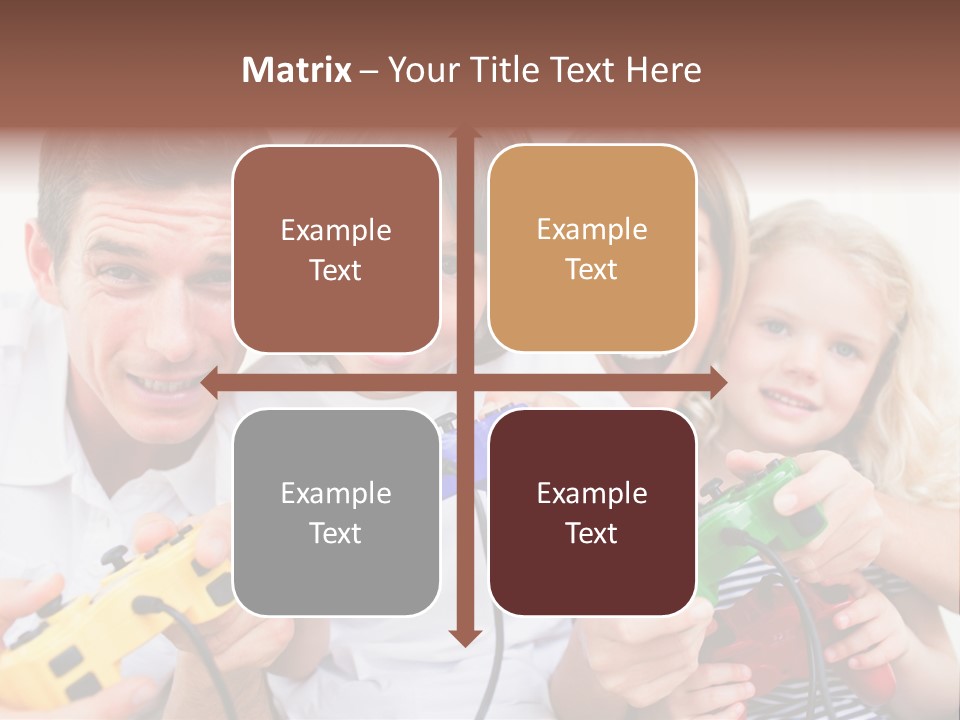 Videogame Merry Technology PowerPoint Template