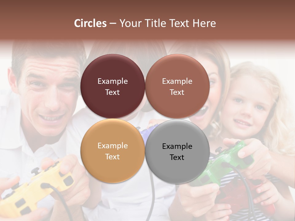 Videogame Merry Technology PowerPoint Template