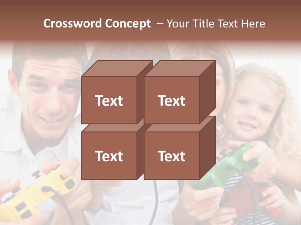 Videogame Merry Technology PowerPoint Template