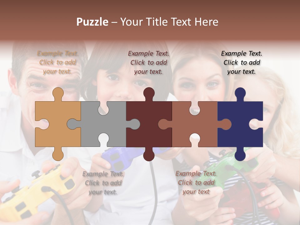 Videogame Merry Technology PowerPoint Template