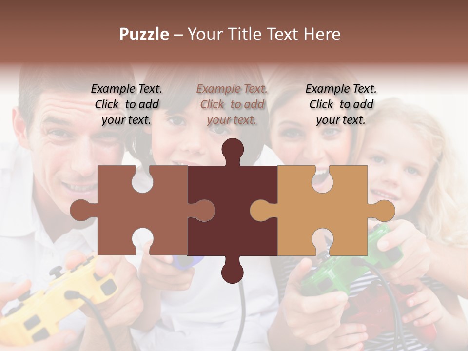 Videogame Merry Technology PowerPoint Template