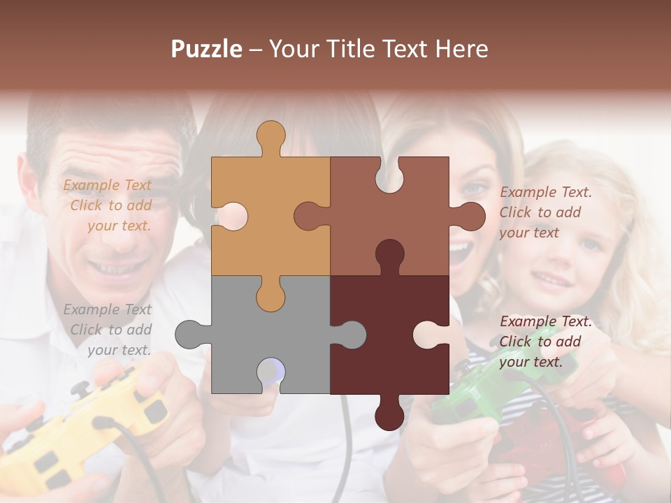 Videogame Merry Technology PowerPoint Template