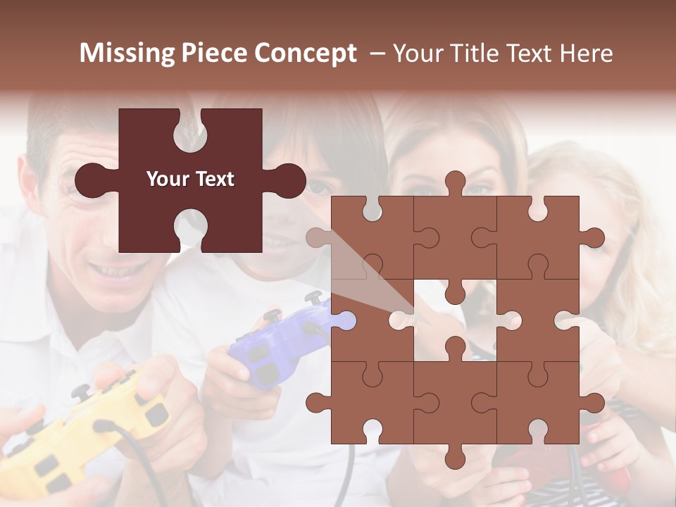 Videogame Merry Technology PowerPoint Template
