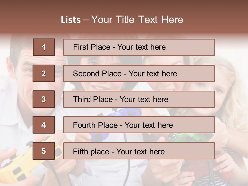 Videogame Merry Technology PowerPoint Template