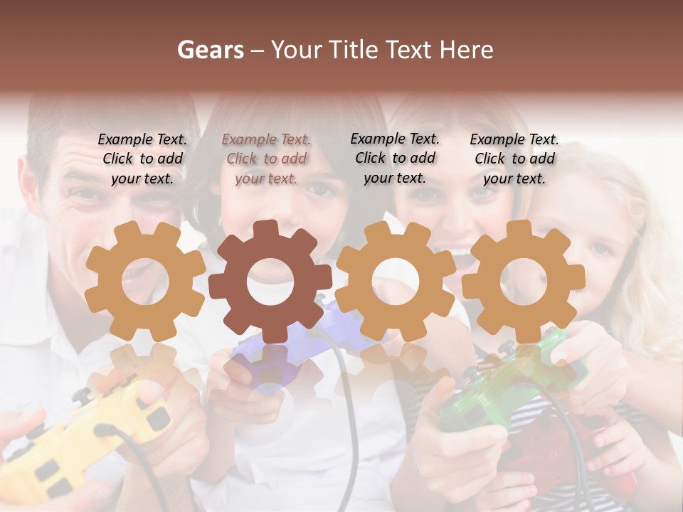 Videogame Merry Technology PowerPoint Template