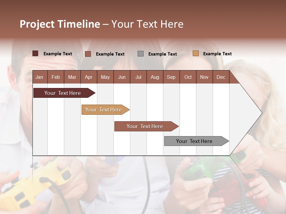Videogame Merry Technology PowerPoint Template