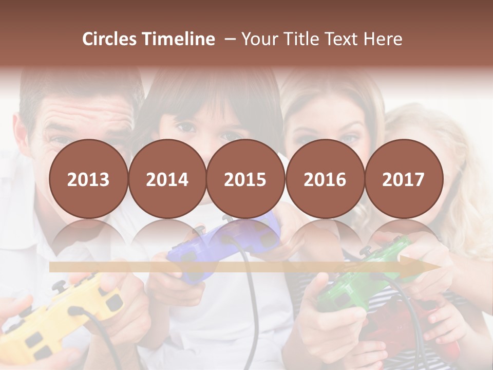 Videogame Merry Technology PowerPoint Template
