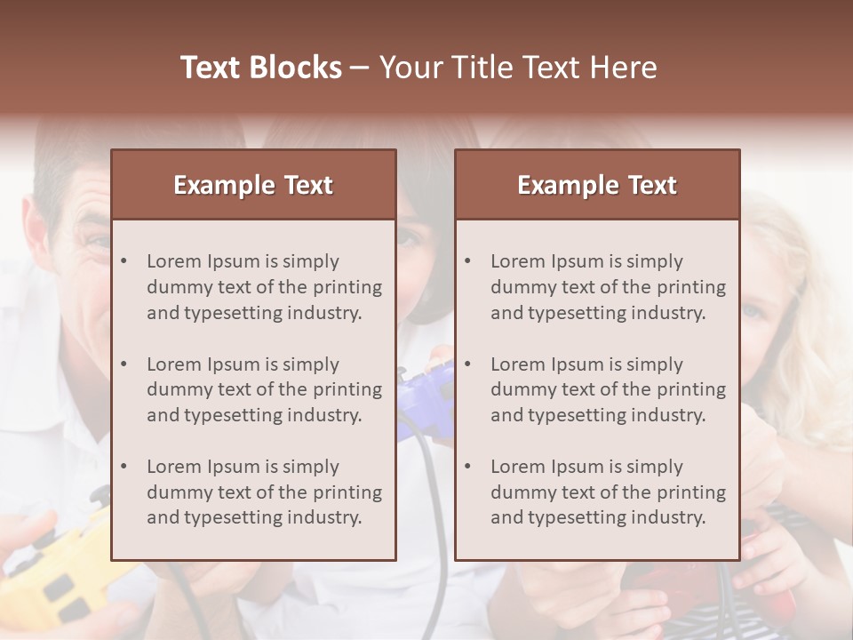 Videogame Merry Technology PowerPoint Template