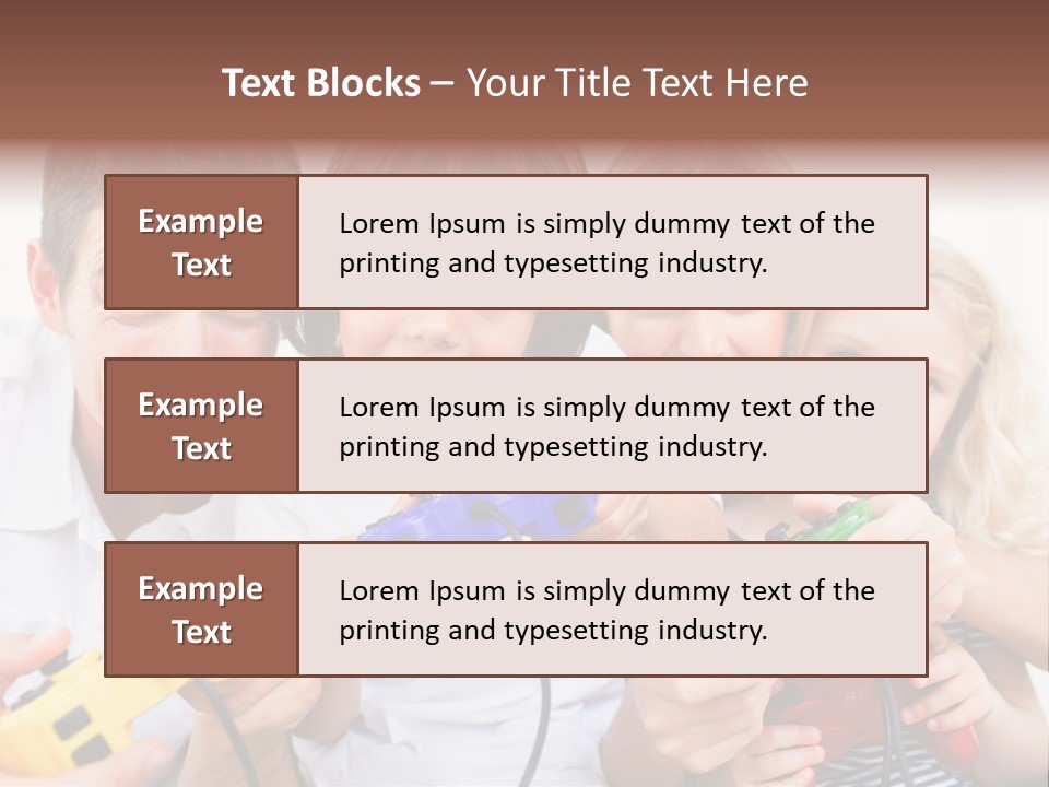Videogame Merry Technology PowerPoint Template
