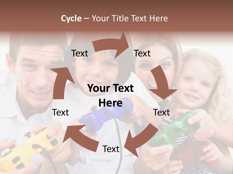 Videogame Merry Technology PowerPoint Template