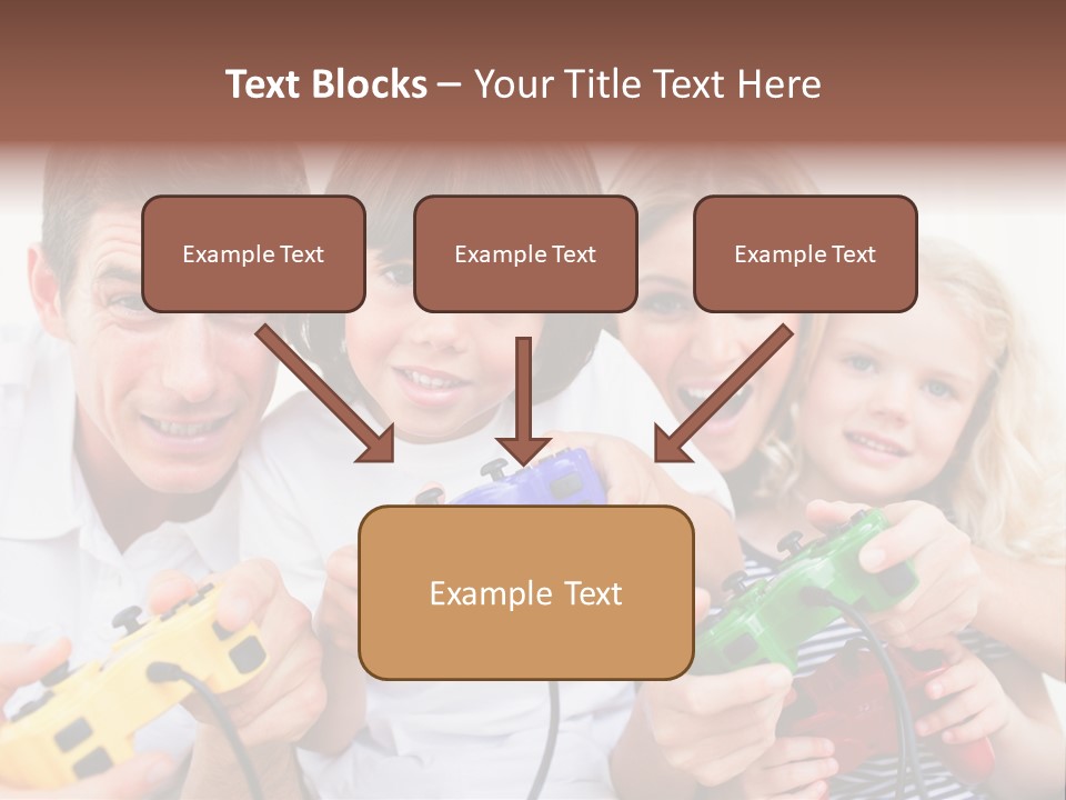 Videogame Merry Technology PowerPoint Template