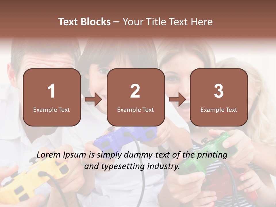 Videogame Merry Technology PowerPoint Template
