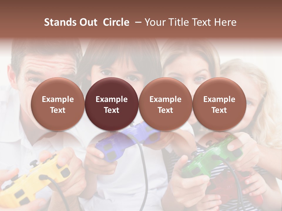 Videogame Merry Technology PowerPoint Template