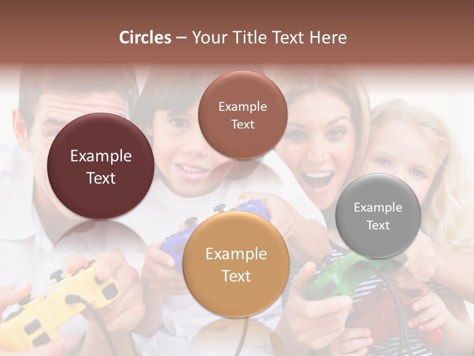 Videogame Merry Technology PowerPoint Template