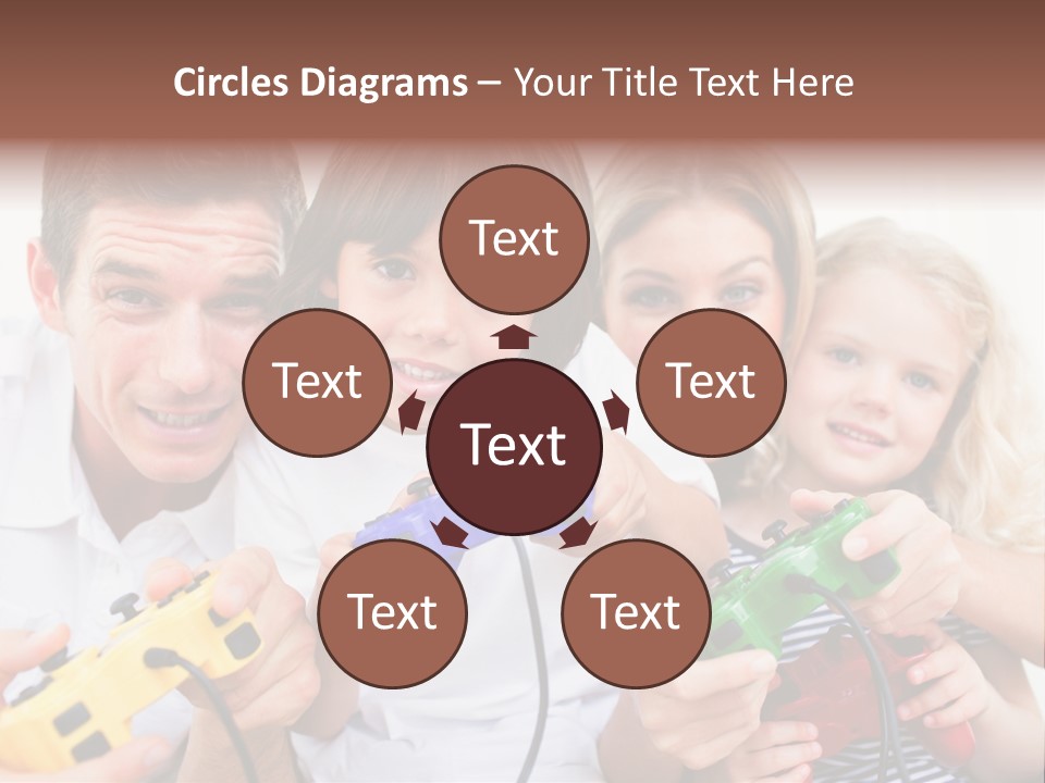 Videogame Merry Technology PowerPoint Template