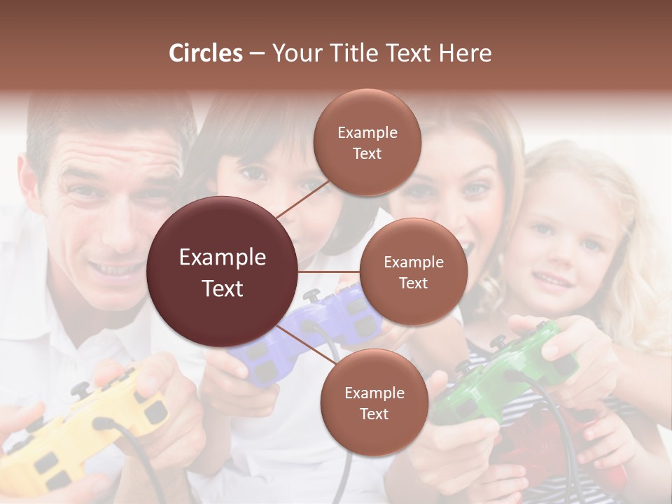 Videogame Merry Technology PowerPoint Template