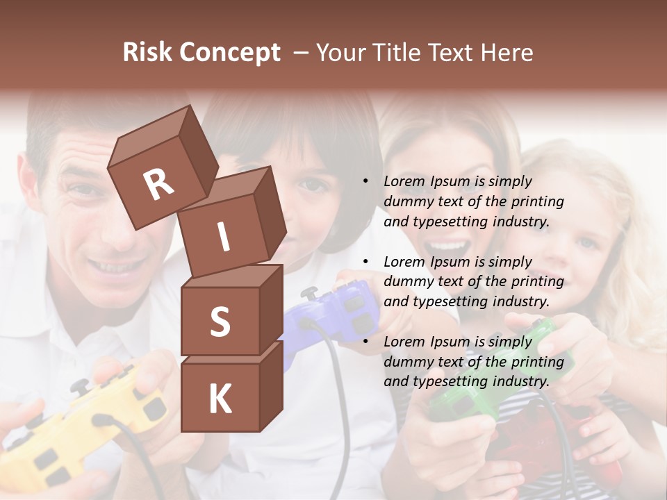 Videogame Merry Technology PowerPoint Template