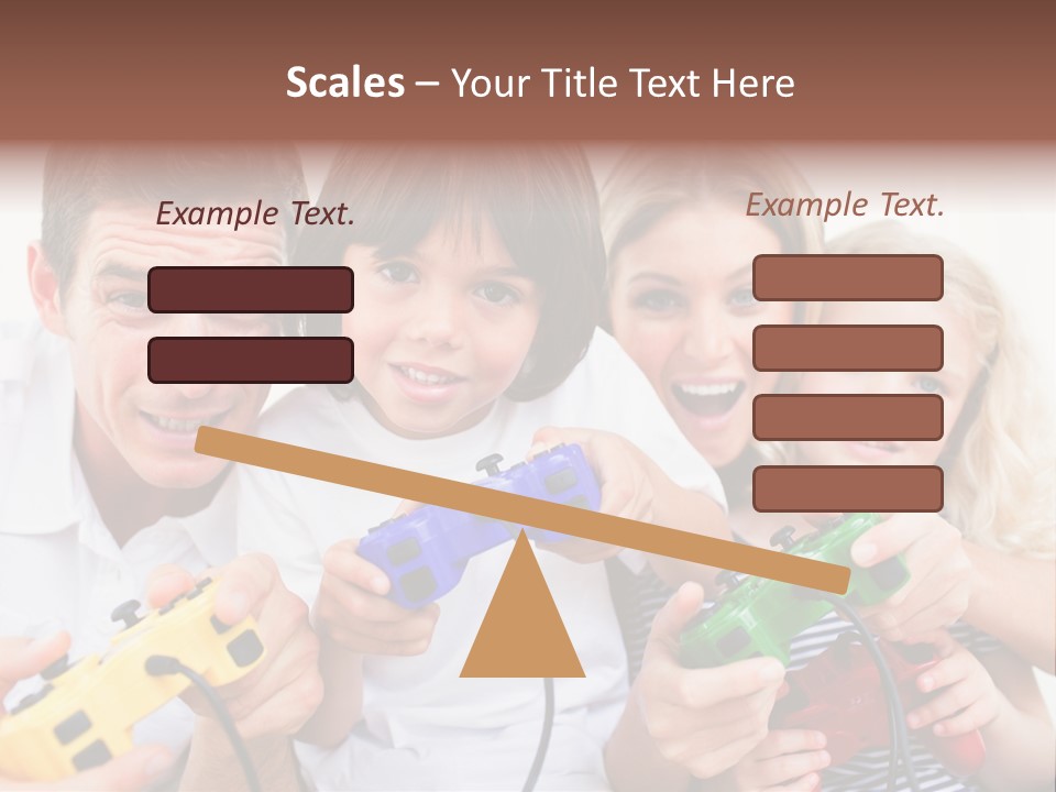 Videogame Merry Technology PowerPoint Template