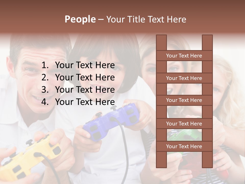 Videogame Merry Technology PowerPoint Template