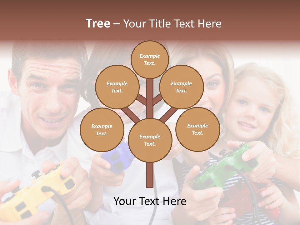 Videogame Merry Technology PowerPoint Template