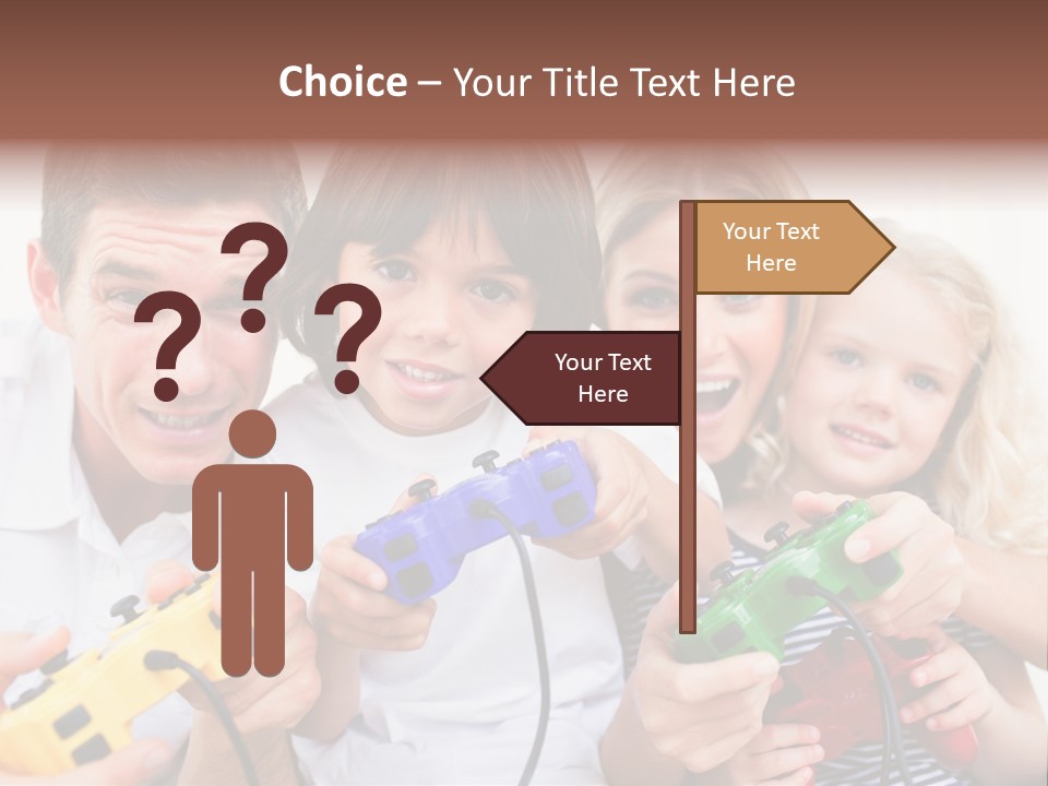 Videogame Merry Technology PowerPoint Template