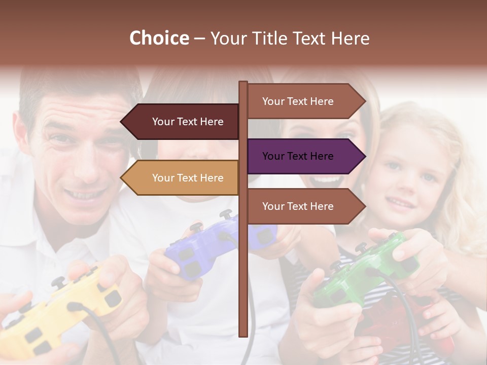 Videogame Merry Technology PowerPoint Template