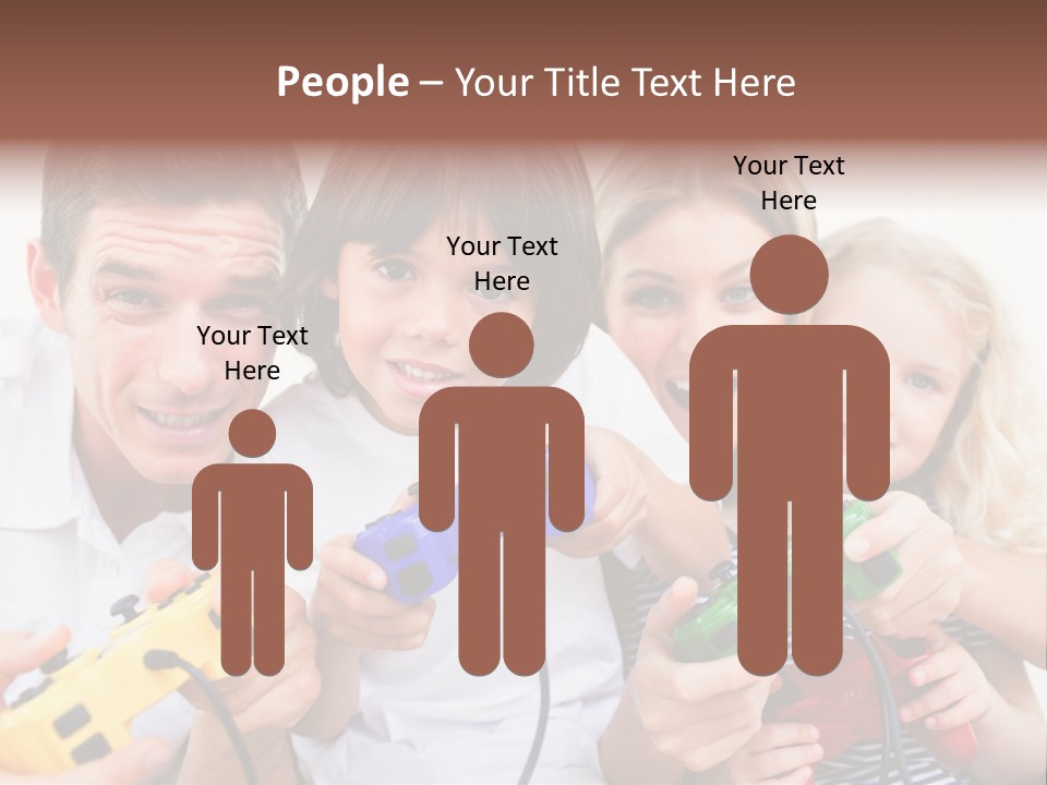 Videogame Merry Technology PowerPoint Template