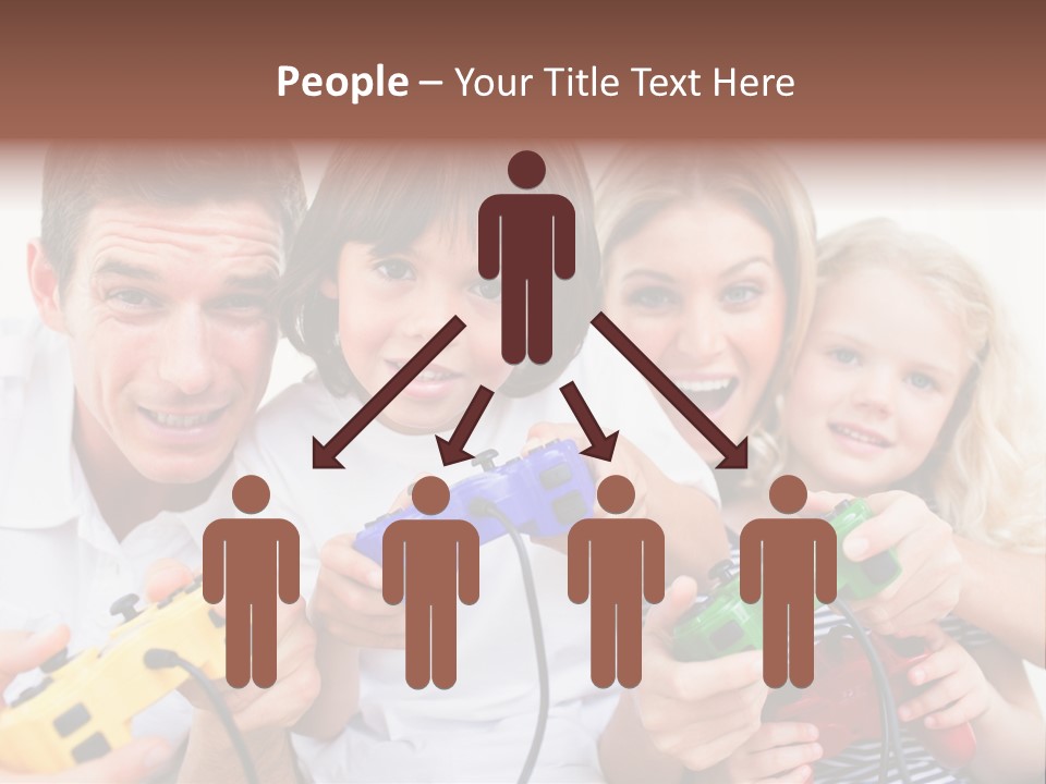 Videogame Merry Technology PowerPoint Template