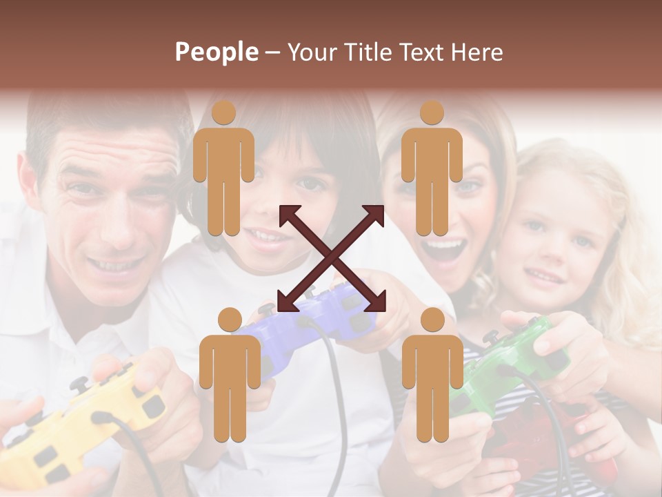 Videogame Merry Technology PowerPoint Template