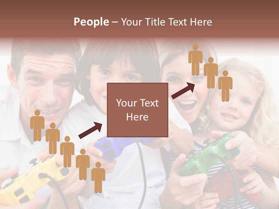 Videogame Merry Technology PowerPoint Template