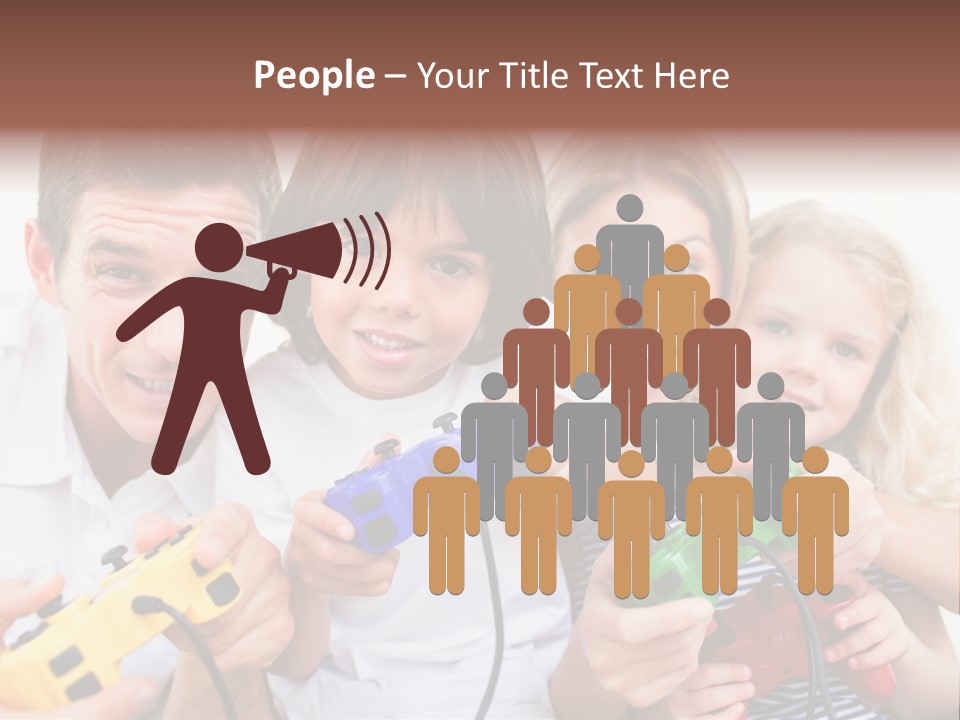 Videogame Merry Technology PowerPoint Template