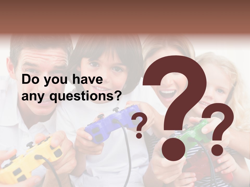 Videogame Merry Technology PowerPoint Template