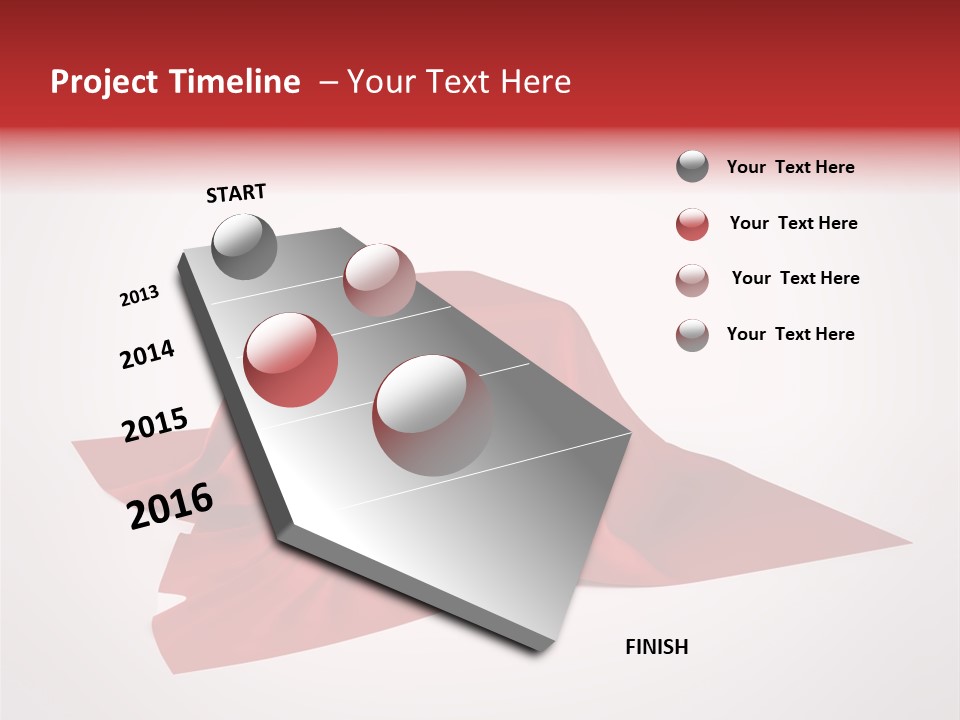 Stage Surface Display PowerPoint Template