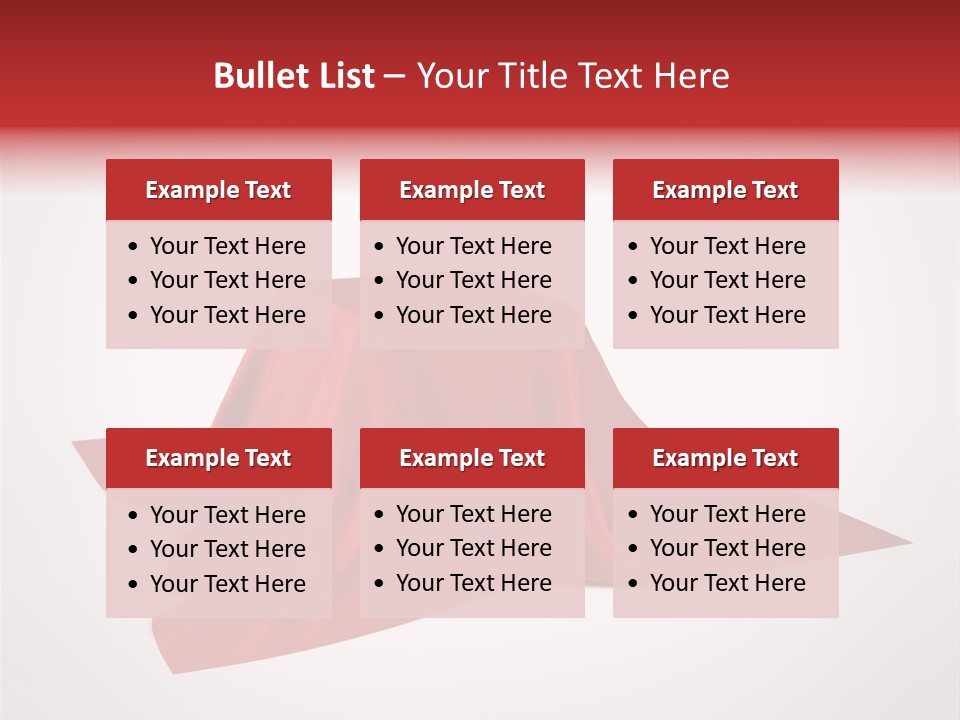 Stage Surface Display PowerPoint Template