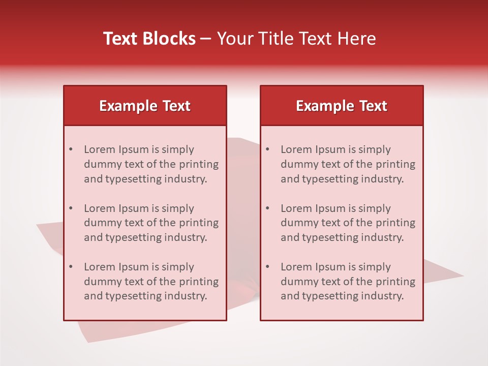 Stage Surface Display PowerPoint Template