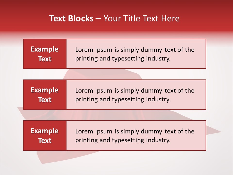 Stage Surface Display PowerPoint Template