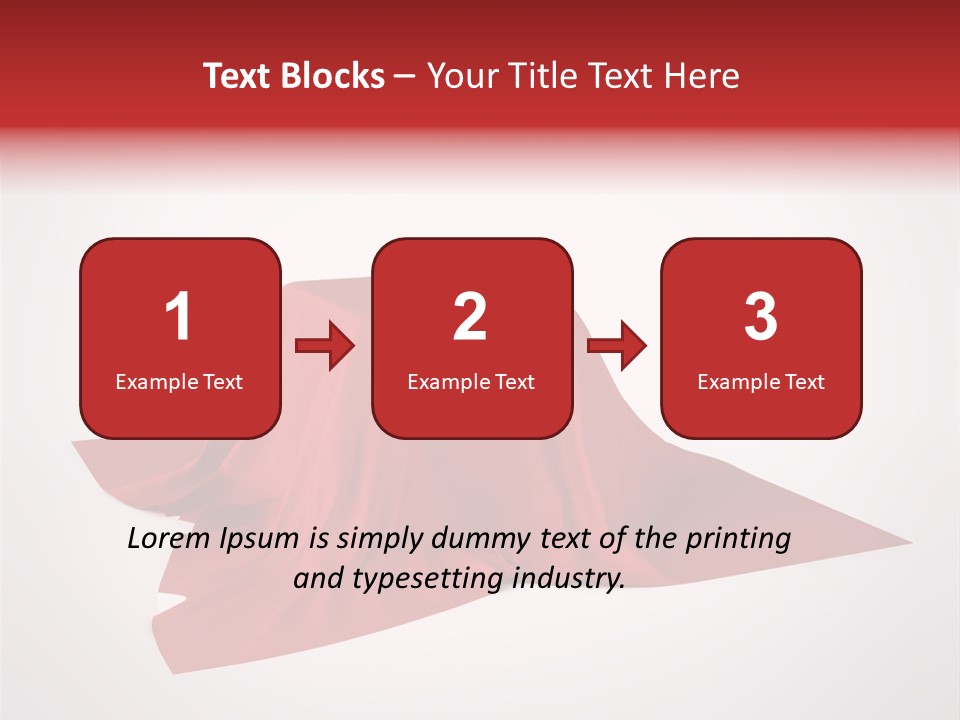 Stage Surface Display PowerPoint Template