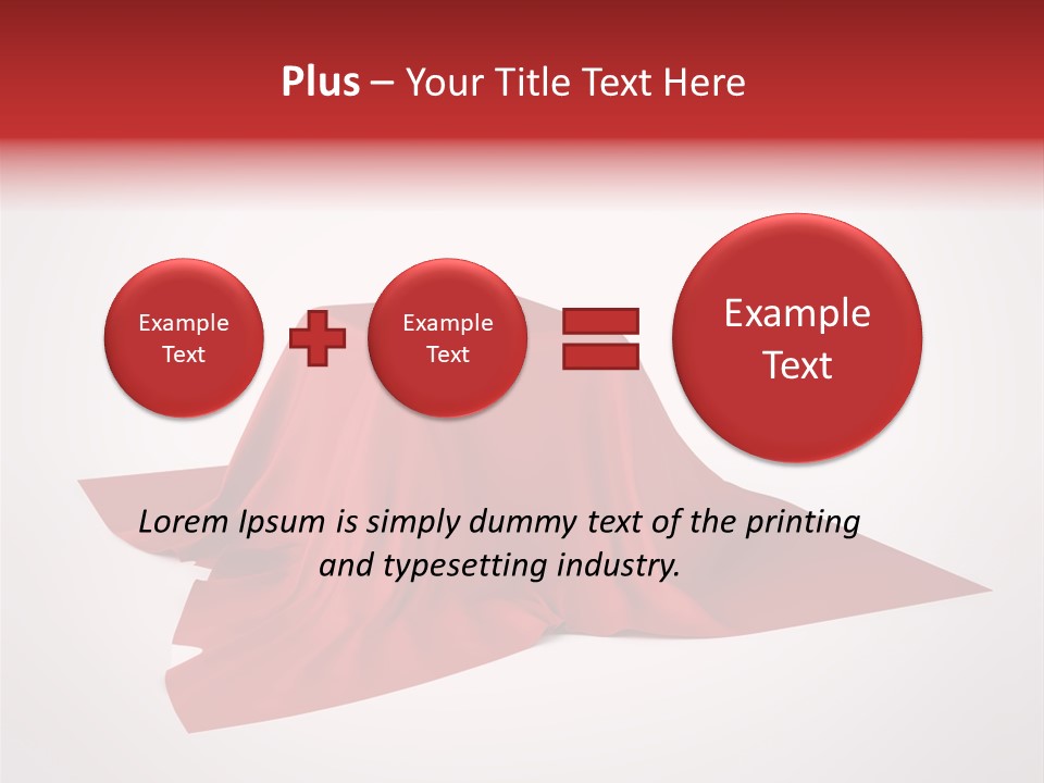 Stage Surface Display PowerPoint Template