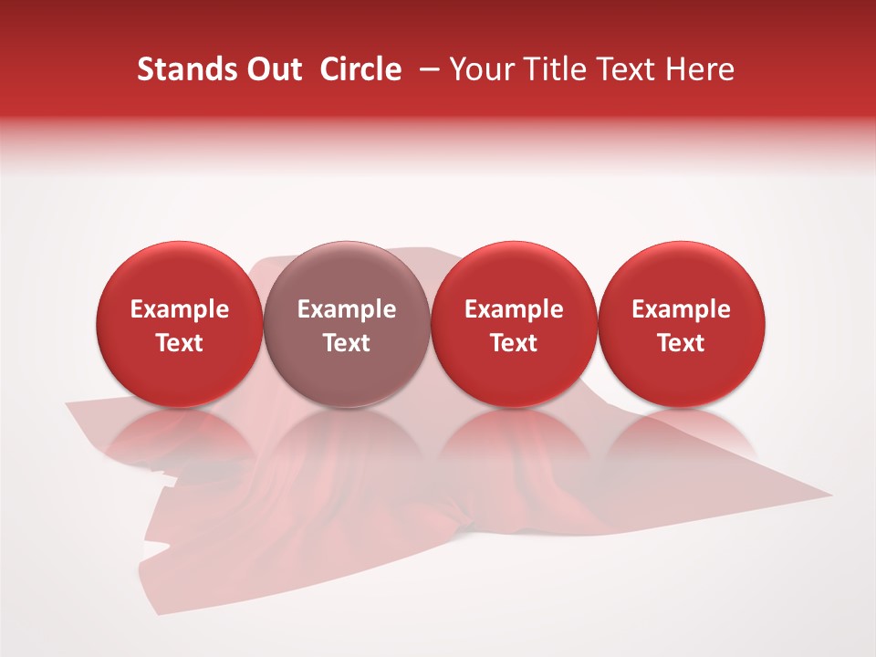 Stage Surface Display PowerPoint Template