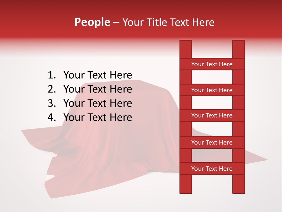 Stage Surface Display PowerPoint Template