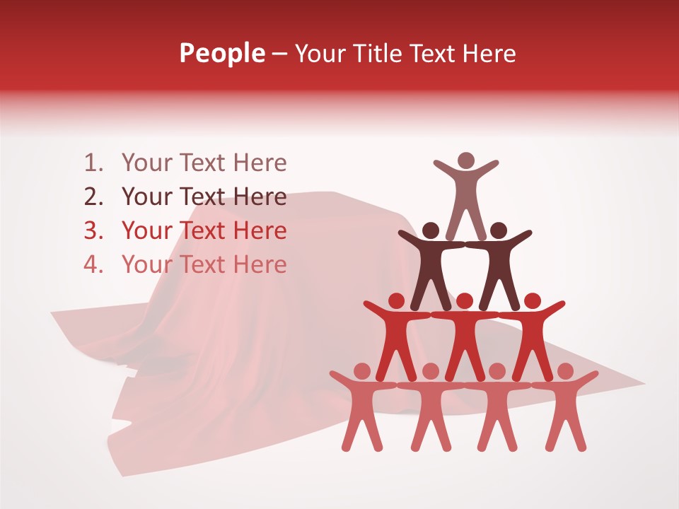 Stage Surface Display PowerPoint Template