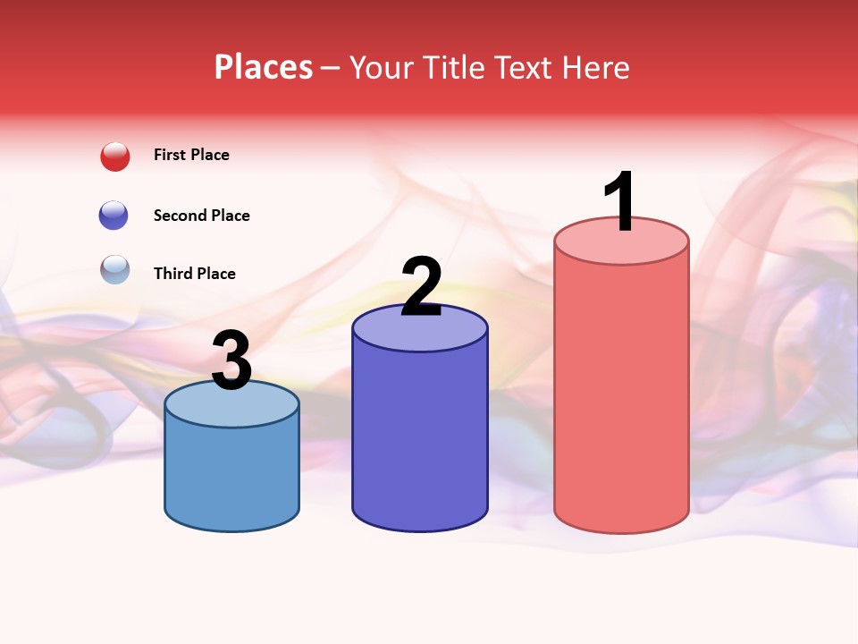 Light Background Flame PowerPoint Template