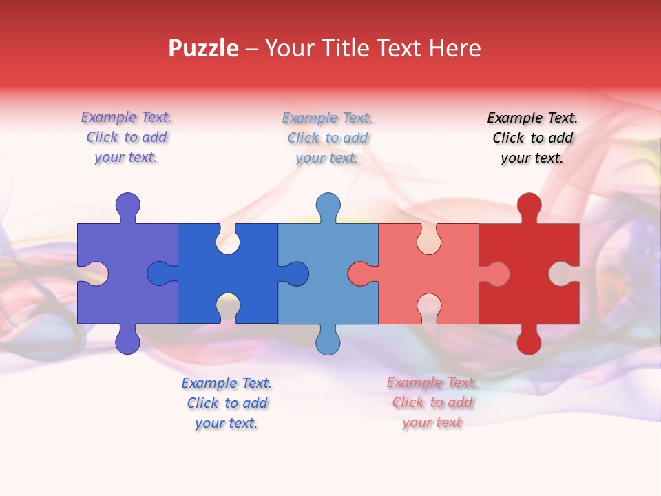 Light Background Flame PowerPoint Template