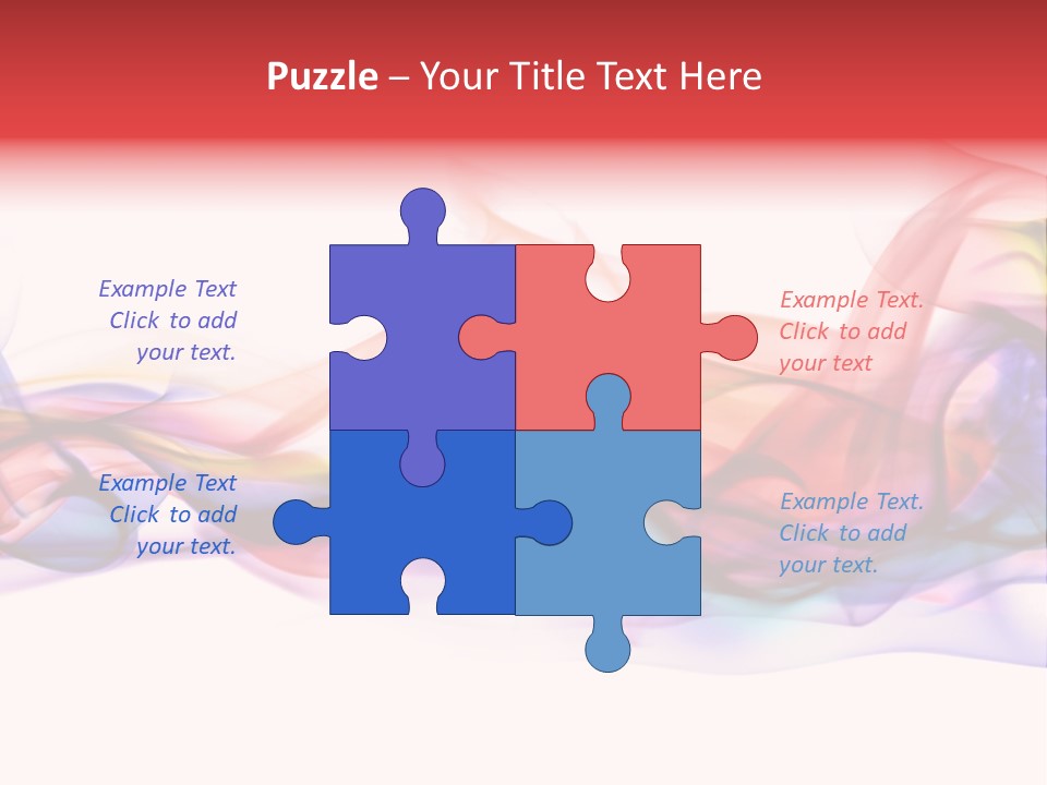 Light Background Flame PowerPoint Template