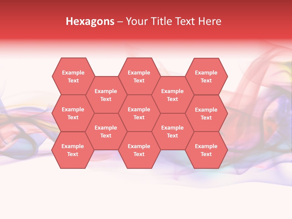 Light Background Flame PowerPoint Template